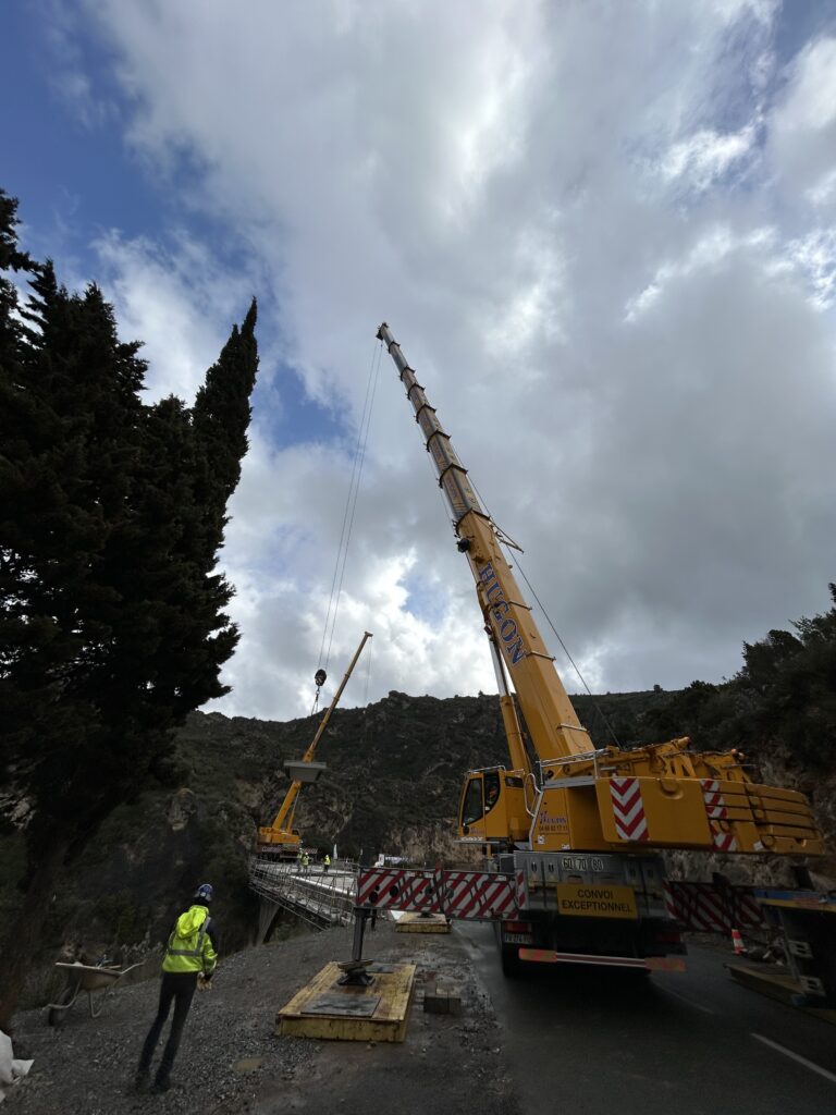 Levage d’un tablier de pont